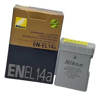 Bat-eria Nikon En-el14a D3200 D5300 D5200 D5100 D3300 C/ Nf