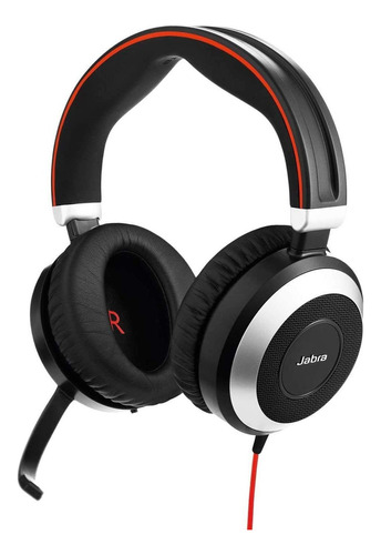 Auriculares Con Cable Jabra Evolve 80 Ms Cancelacion Ruido