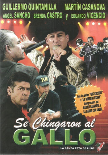Se Chingarón Al Gallo | Dvd Guillermo Quintanilla Película 