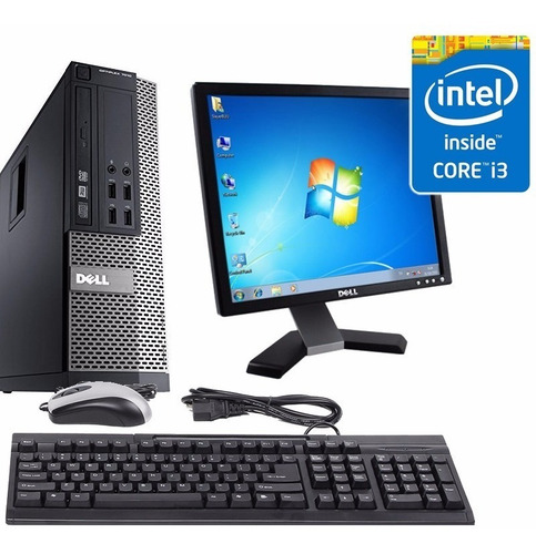 Pc Computadora Core I3 4gb + Monitor 19 + Wifi + Windows 10