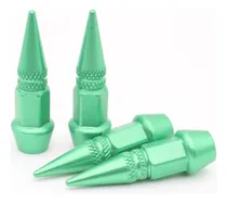 Comprar Tapa Gusanillos Valvula De Puas Tuning Jdm Verde 4 Piezas 