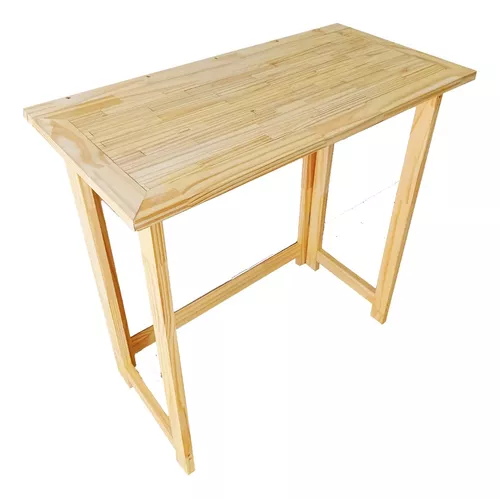 Mesa plegable para notebook madera - El Container