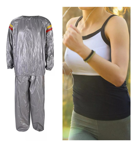 Para Traje De Sauna Y Sudor For Perder Peso, De Alta