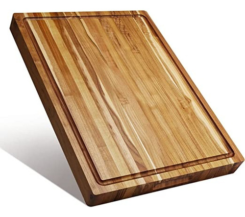 Tabla De Madera Teca Natural Para La Cocina Asados Profesion