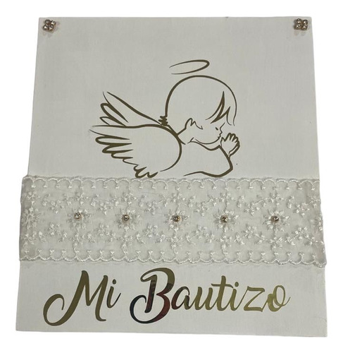 Kit Bautizo Blanco Unisex