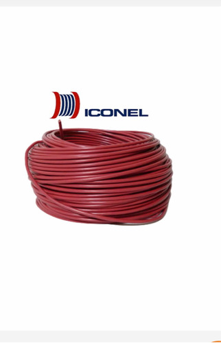 Cable Iconel P/elect Thw #12 Rojo