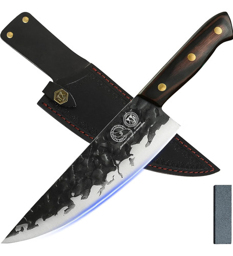 Xyj Full Tang - Cuchillo De Chef Profesional De 8 Pulgadas