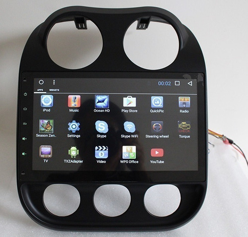 Estereo Jeep Compass 2009-2016 Android Wifi Gps Apps Radio