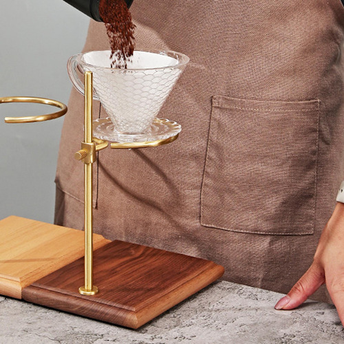 Soporte Para Máquina De Café Para El Hogar, Marrón
