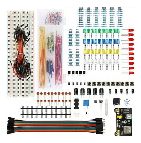 Nuevo Kit De Componentes Electrónicos For Conectar Puntos