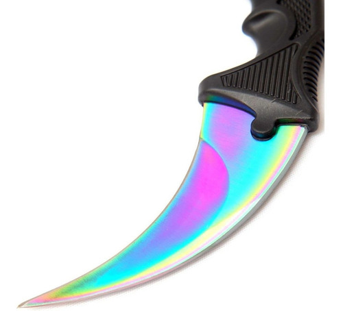 Canivete Karambit Faca Militar Cs Go Inox Resistente Fade