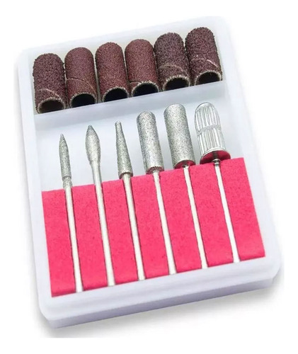 Kit Manicure Completo Sun 5 Led Uv Cabine Lixadeira Elétrica