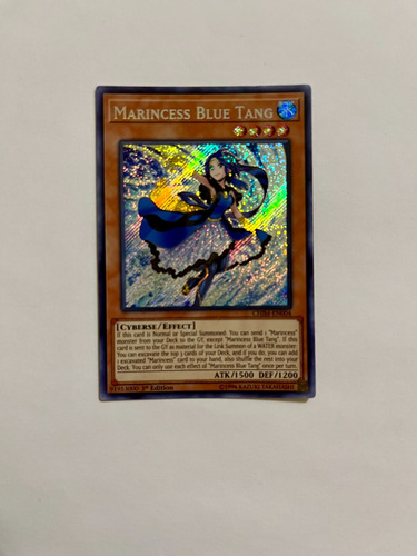 Marincess Blue Tang - Yugioh Secret Rare