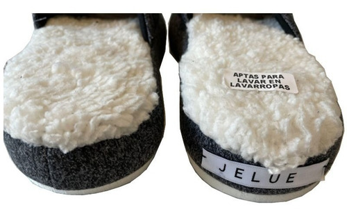 Imagen 4 de 7 de Pantufla Chinela Con Corderito Laila Invierno Súper Abrigada