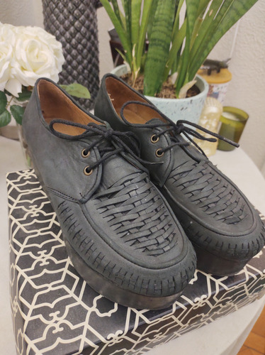 Zapatos Con Plataforma 40 Paruolo. Divinos! (Usado)