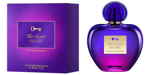 Perfume Original Antonio Banderas Her Secret Desire 80ml 