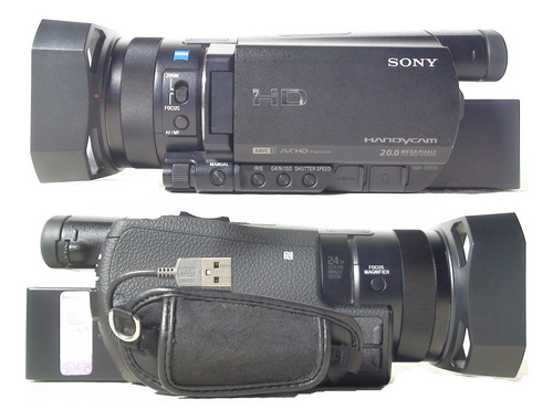Filmadora Sony Hdr-cx900 Entrada Microfone Hdmi Limpa