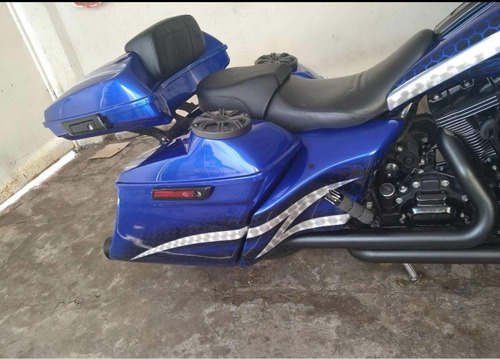 Road Glide Special Customizada Azul Cobalto