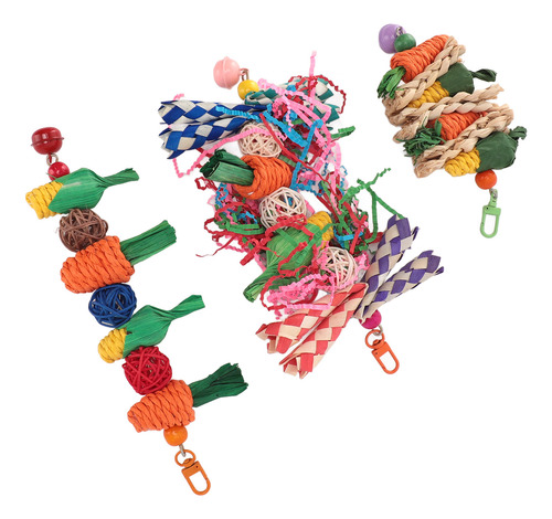 Juguetes Para Masticar Pájaros, Juego Para Triturar Y Picar