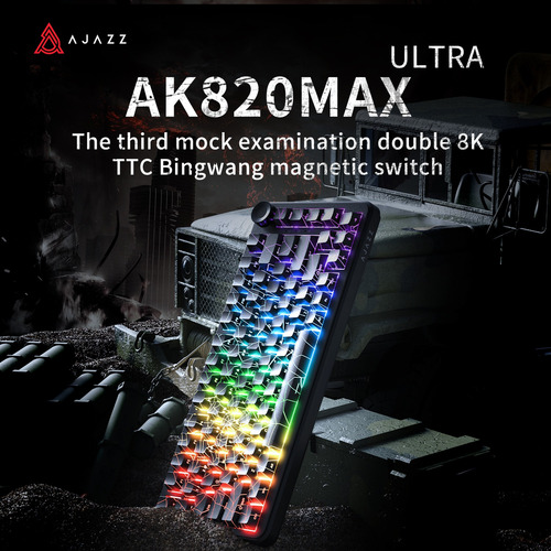 Interruptor Magnético Ajazz Ak820 Max Ultra, Tecla Spider We