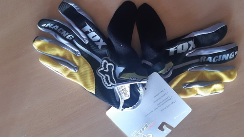 Guantes Fox 360 Gloves Motocross Amarillo Y Negro