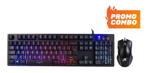 Combo Gamer Rgb Teclado Similmecanico Kbg5rl Y Mouse Nsmogz6