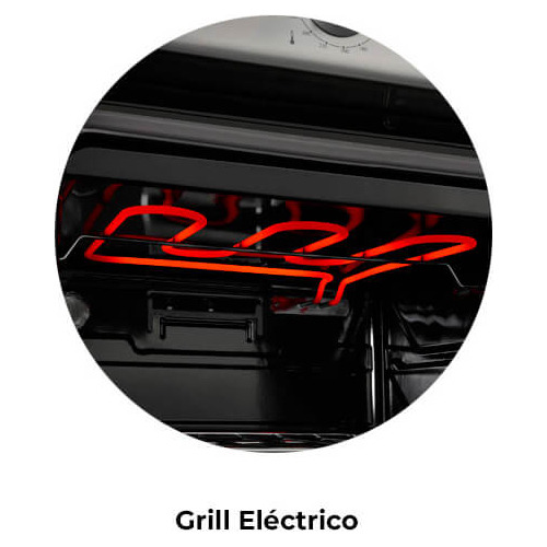 Imagen 6 de 11 de Horno A Gas Touch Longvie H6900g Grill Eléctrico De Empotrar