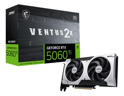 Placa de video Nvidia MSI Ventus 2X RTX5060TI 8G VENTUS 2X OC OC Edition 8GB