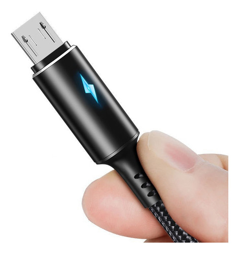 Cabo Micro Usb 3a De Carregamento Rápido, Cabos De Dados, Ca