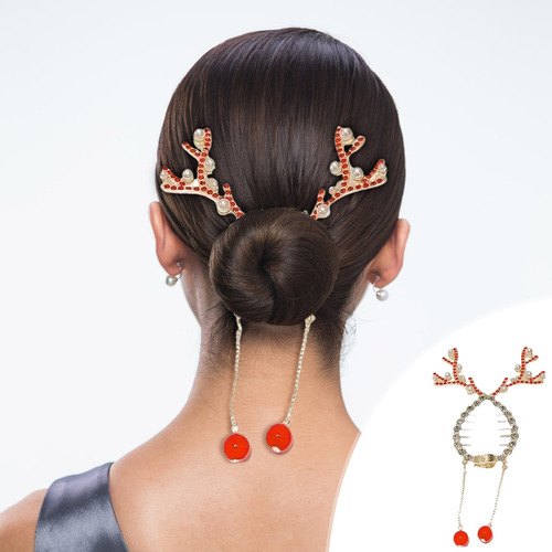 Luces Navideñas Con Forma De Asta, De Lujo, Cabeza Esférica,