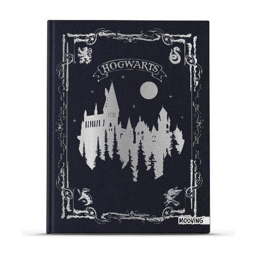 Cuaderno Mooving Harry Potter 16x21 Tapa Dura 48hjs Rayadas