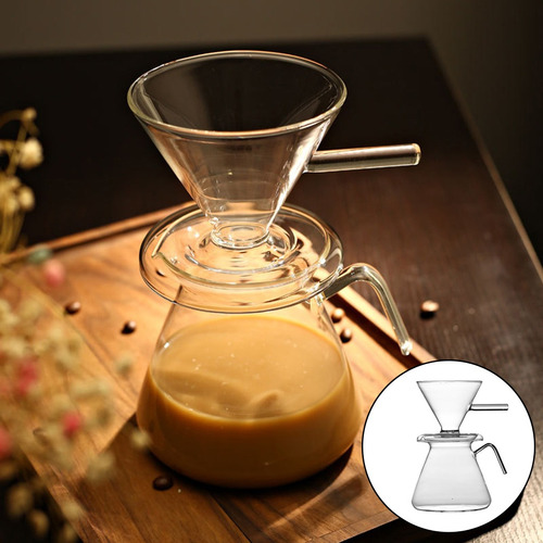 T Cafetera Para Verter Sobre Vidrio, Cafetera De Goteo