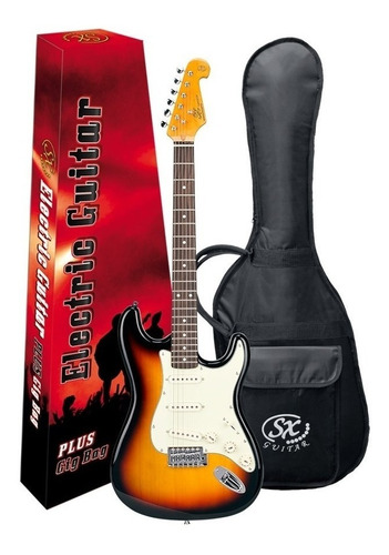 Sx Fst62 Guitarra Electrica Stratocaster Con Funda