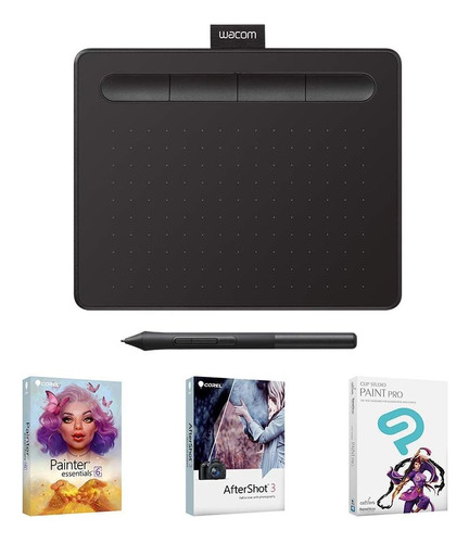 Wacom Intuos Creative Pen Tablet - Pequeño, Negro (renovado)