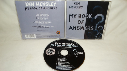 Ken Hensley - My Book Of Answers (uriah Heep Hne Recordings 