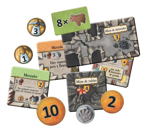 Caverna Los Granjeros Trogloditas Juego De Mesa Lookout Game