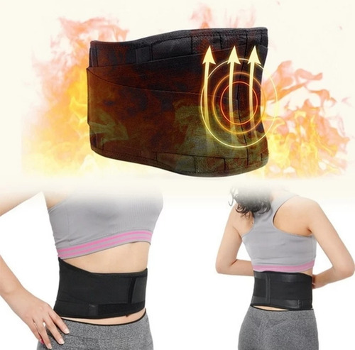 Imagen 4 de 10 de Faja Lumbar Alivia Dolor De Espalda, Reduce Abdomen