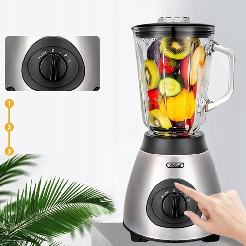 Licuadora Multifuncional Con Doble Vaso Para Especias