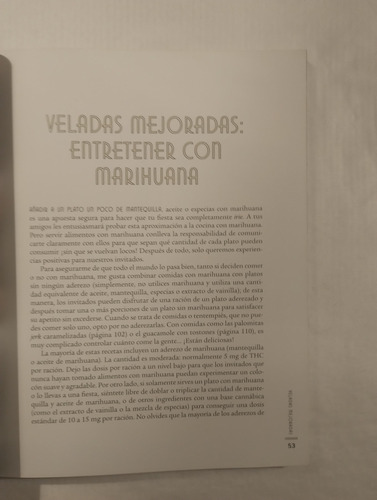 Cocina Con Marihuana.. (Usado)