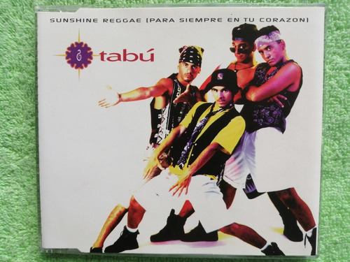Eam Cd Maxi Single Tabu Sunshine Reggae 1995 + Euro Techno 