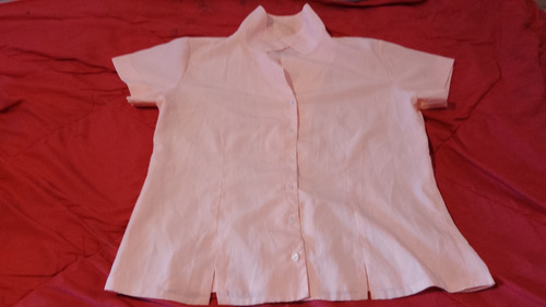 Camisa Salmon Manga Corta De Dama Talle Xl