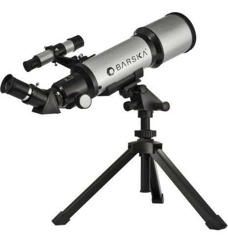 Telescopio Refractor Barska Starwatcher 400x70mm Con TriPod