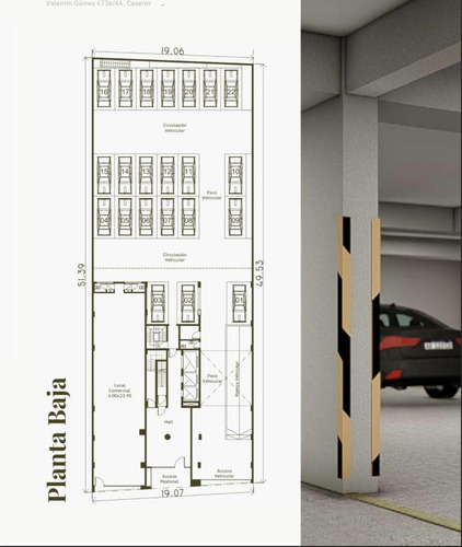 Departamento 3 Ambientes Con Terraza: Valentin Gomez 4736, Caseros - Zelaschi