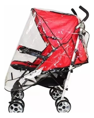 Protector Funda Transparente Para Coche De Bebe Impermeable