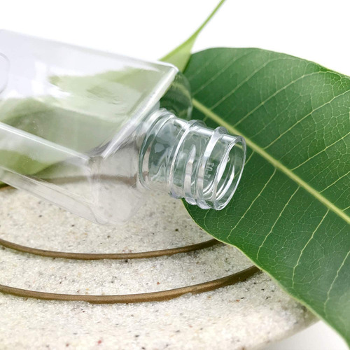 10pcs 60ml Transparente Botellas De Viaje For Champú Loción