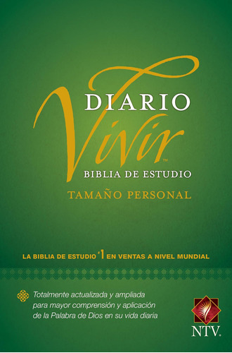 Libro: Biblia De Estudio Del Diario Vivir Ntv, Tamaño Person