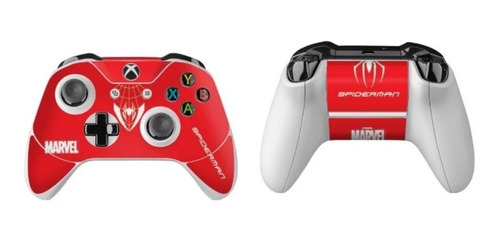 Imagen 5 de 6 de Ultraskins Xbox One S - Spiderman Rojo Web