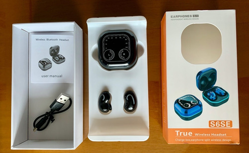 Imagen 1 de 10 de Audífonos Inalámbricos Touch Bluetooth Micrófono