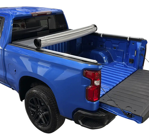 Lona Flash Cover - Roller - Chevrolet Silverado 2025+ Negro