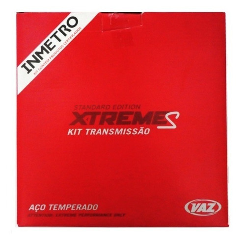 Kit Relação Transmissão Honda Biz 100 (ver Anos) Vaz Xtreme